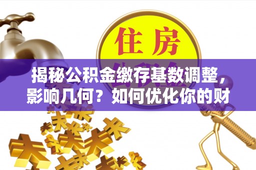 衢江揭秘公积金缴存基数调整，影响几何？如何优化你的财务规划？