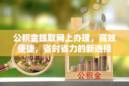 衢江公积金提取网上办理，高效便捷，省时省力的新选择