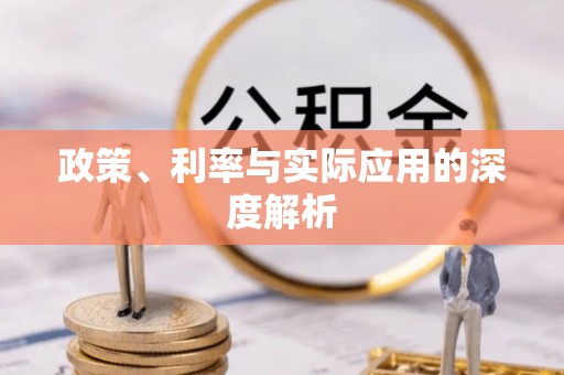 衢江政策、利率与实际应用的深度解析