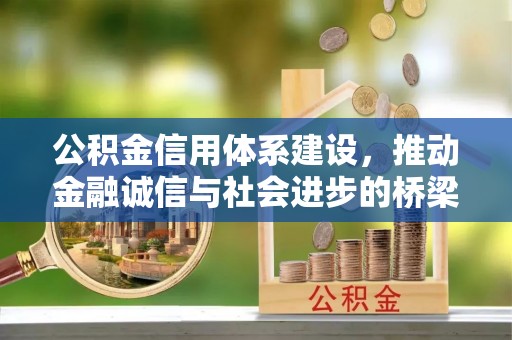 衢江公积金信用体系建设，推动金融诚信与社会进步的桥梁